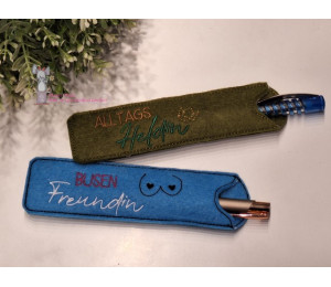 2€ ZUSATZTÜRCHEN 1. Dezember - Stickserie - 12 ITH Stiftehülle Vol. 2